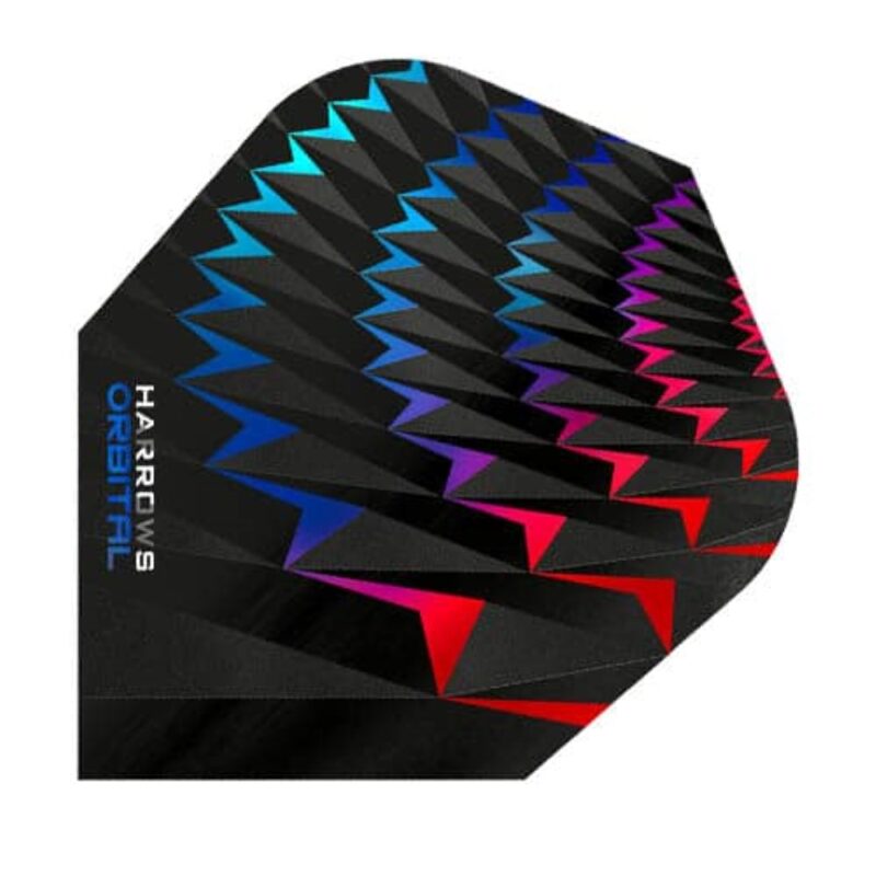 Billaresbalsalobre Plumas Harrows Darts Flights Orbital Aqua Red  4801