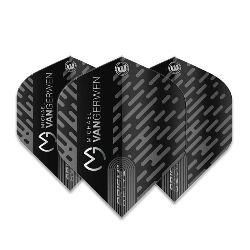 Billaresbalsalobre Plumas Winmau Darts Prism Delta Michael Van Gerwen Black  6915.215 - Imagen 2