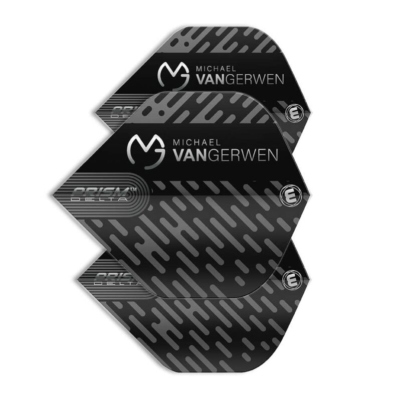 Billaresbalsalobre Plumas Winmau Darts Prism Delta Michael Van Gerwen Black  6915.215 - Imagen 3