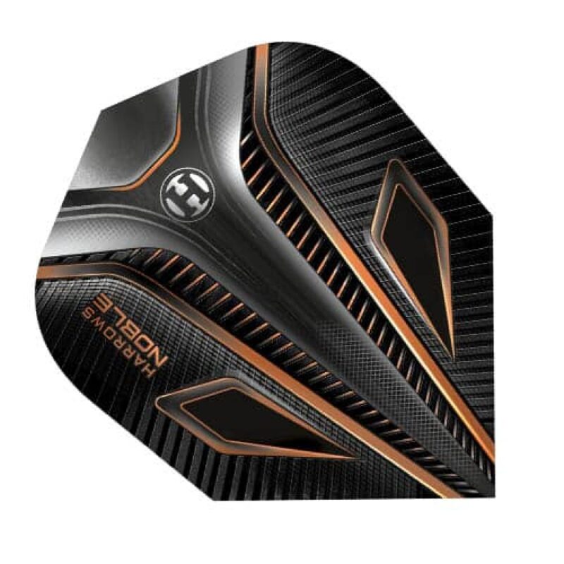Billaresbalsalobre Plumas Harrows Darts Flights Noble Naranja 2700. - Imagen 3