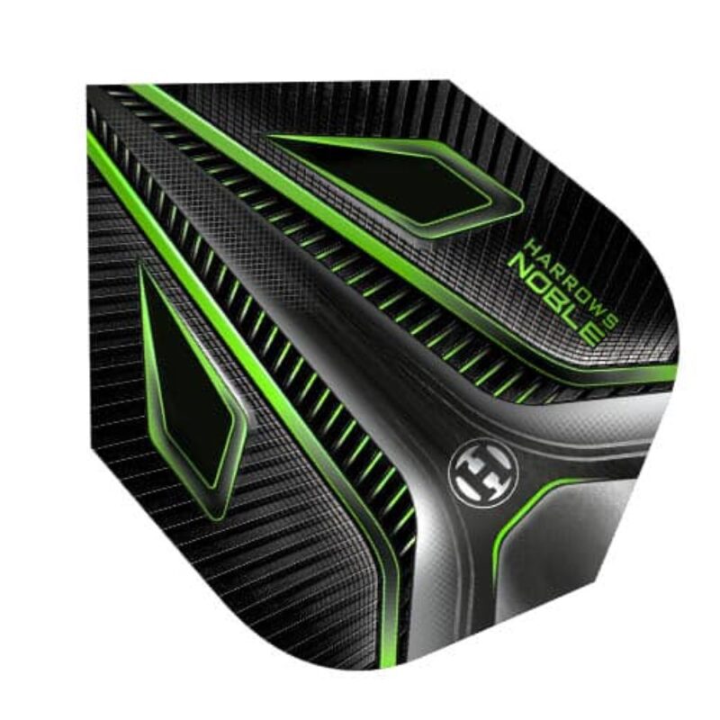Billaresbalsalobre Plumas Harrows Darts Flights Noble Verde 2703 - Imagen 2