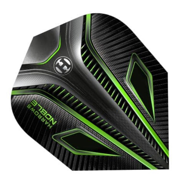 Billaresbalsalobre Plumas Harrows Darts Flights Noble Verde 2703 - Imagen 3