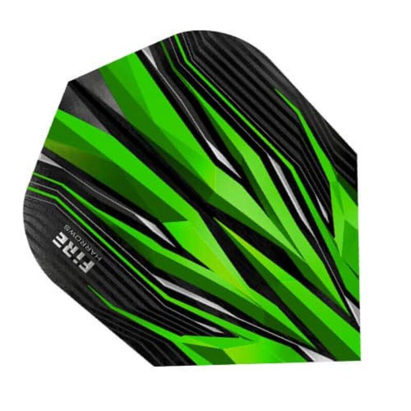 Billaresbalsalobre Plumas Harrows Darts Flights Fire Verde  1101. - Imagen 3