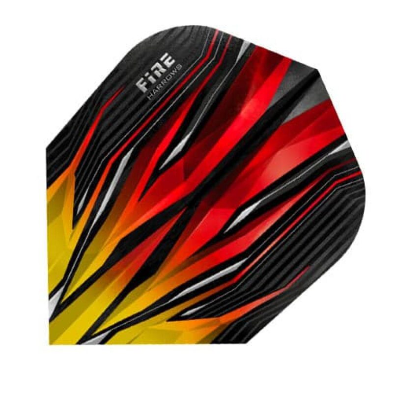 Billaresbalsalobre Plumas Harrows Darts Flights Fire Naranja  1102.