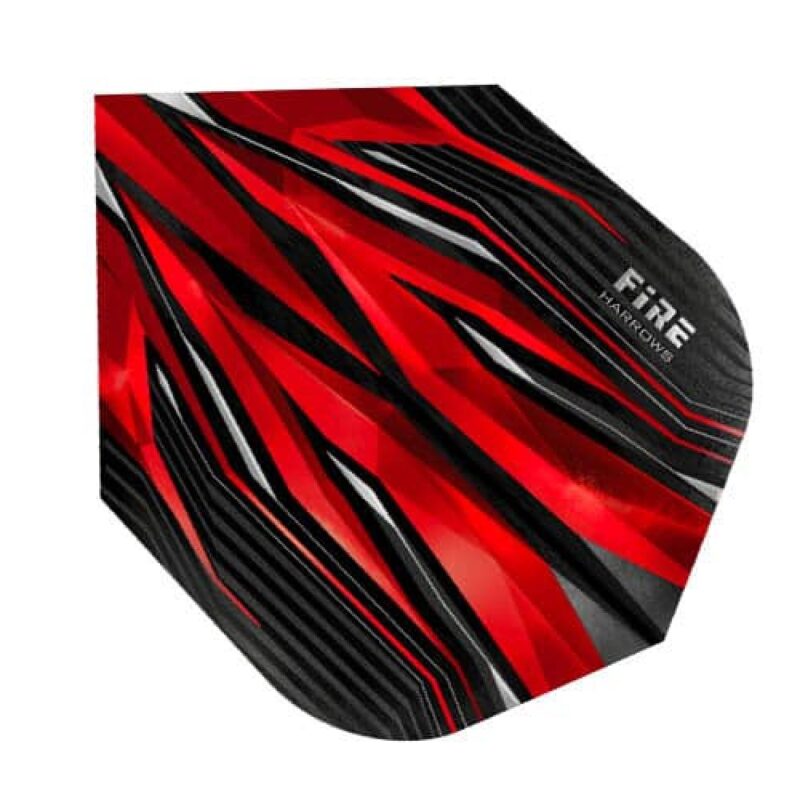 Billaresbalsalobre Plumas Harrows Darts Flights Fire Rojo  1100 - Imagen 2