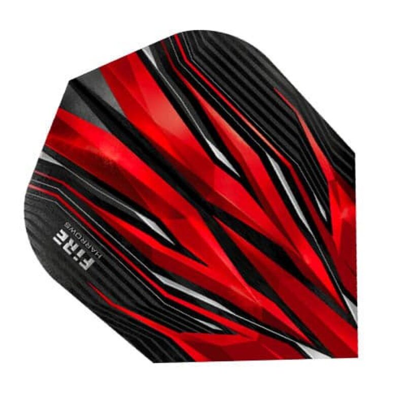 Billaresbalsalobre Plumas Harrows Darts Flights Fire Rojo  1100 - Imagen 3