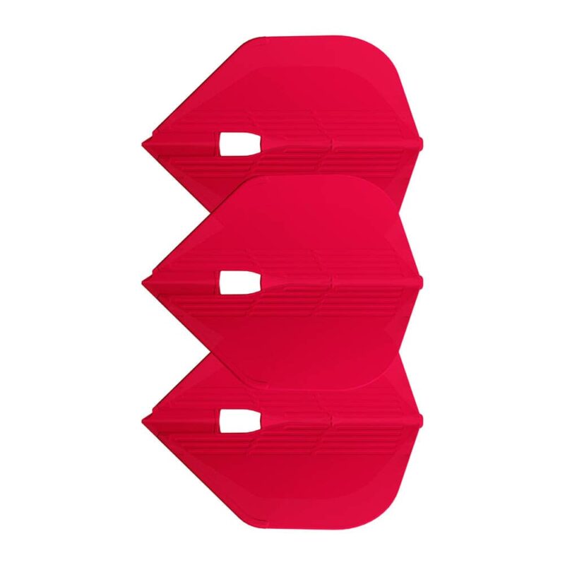Billaresbalsalobre Plumas L-Style Kami L1 Pro Standard Flights Rojo - Imagen 3