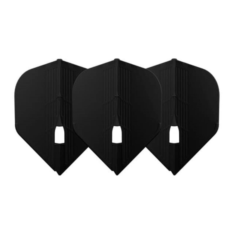 Billaresbalsalobre Plumas L-Style Kami L1 Pro Standard Flights Negro  L1KPRO-KAMI-BK - Imagen 2