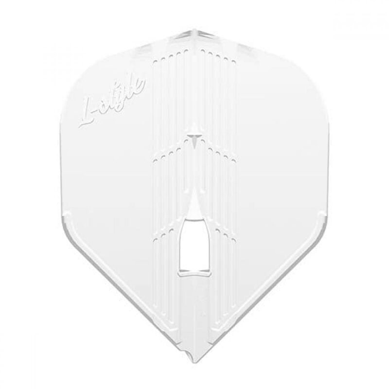 Billaresbalsalobre Plumas L-Style Kami L1 Pro Standard Flights Blanco  L1KPRO-KAMI-WH