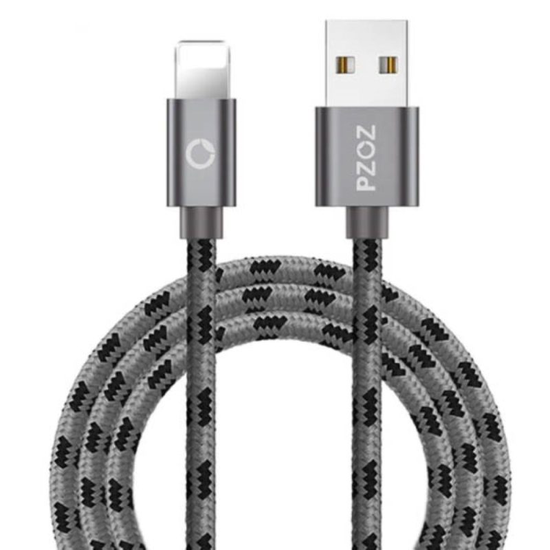Billaresbalsalobre Cable Iphone de 2m color gris IOS 14 2.4A