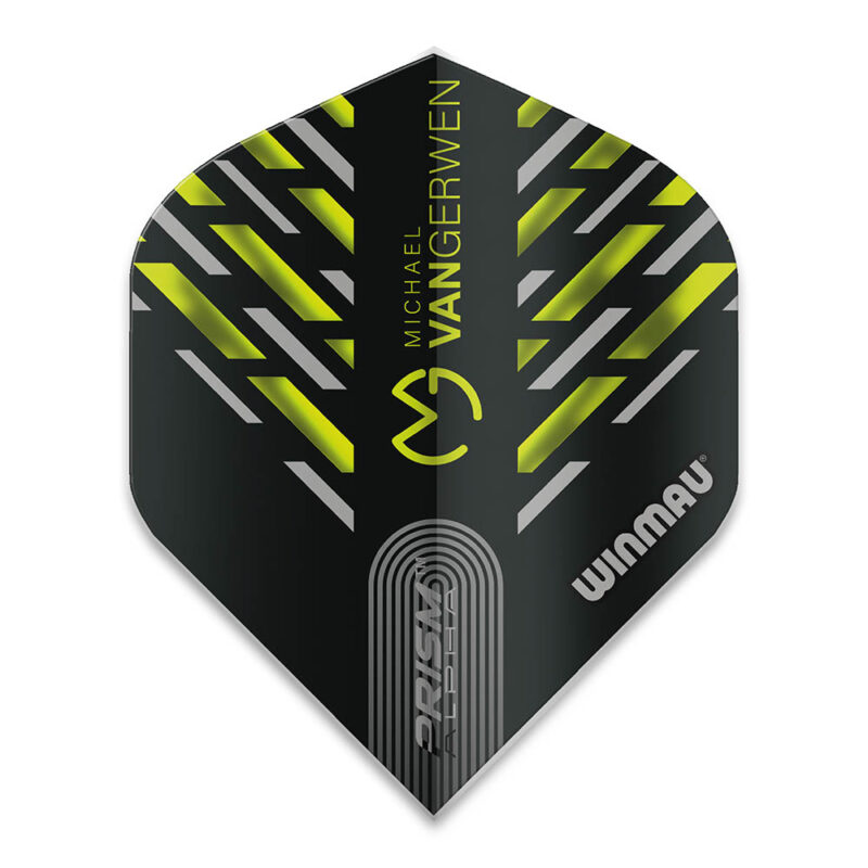Billaresbalsalobre Plumas Winmau Darts Prism Alpha MvG Green White  6915.180