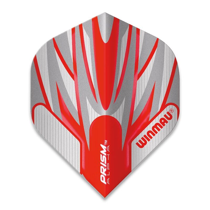 Billaresbalsalobre Plumas Winmau Darts Prism Alpha Fire Red Silver  6915.169