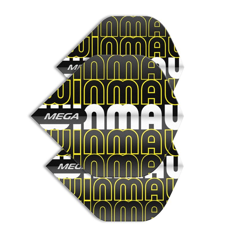 Billaresbalsalobre Plumas Winmau Darts Mega Logo Yellow  6900.239 - Imagen 3