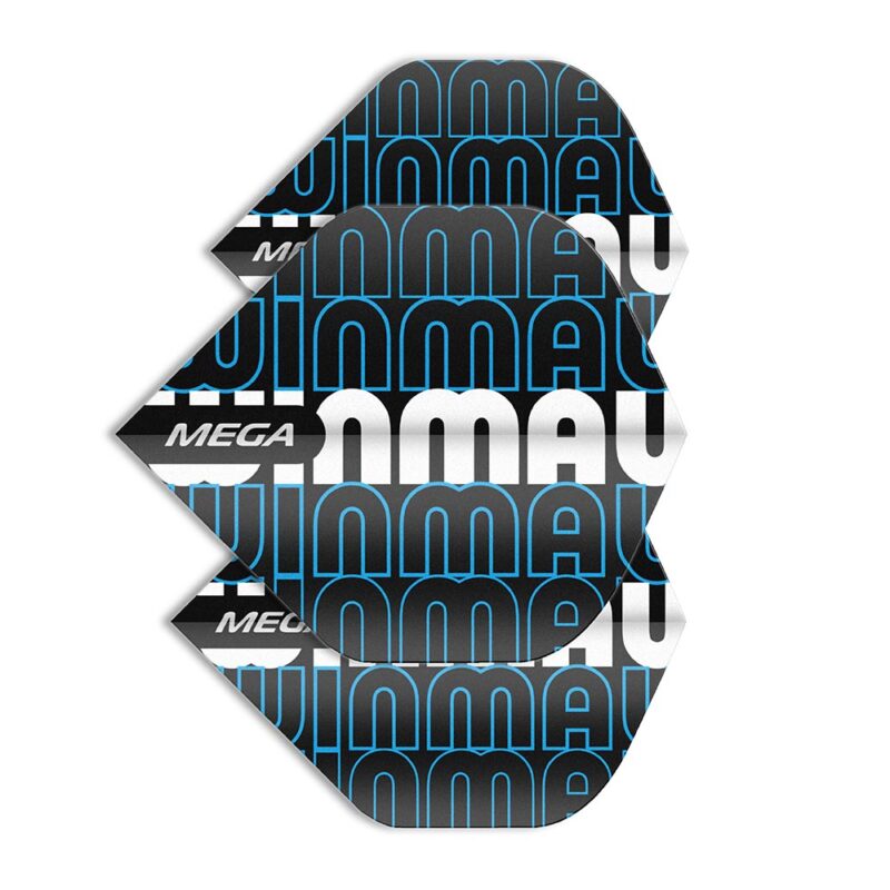 Billaresbalsalobre Plumas Winmau Darts Mega Logo Blue  6900.235 - Imagen 3