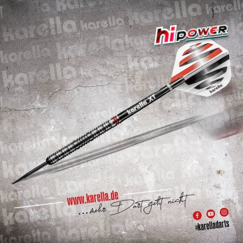 Billaresbalsalobre Dardos Karella Hipower Black 90% 22g 8211.01 - Imagen 3