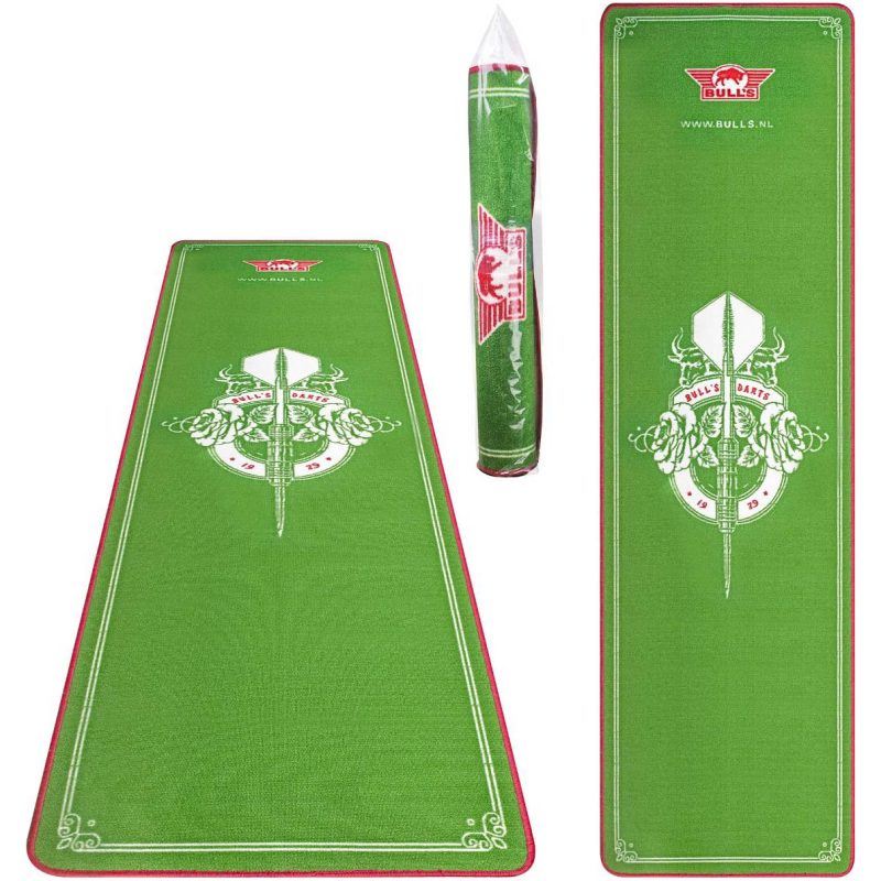 Billaresbalsalobre Protector Suelo Bulls Carpet Dart Mat Green 241 x 67 cm  67839 - Imagen 4