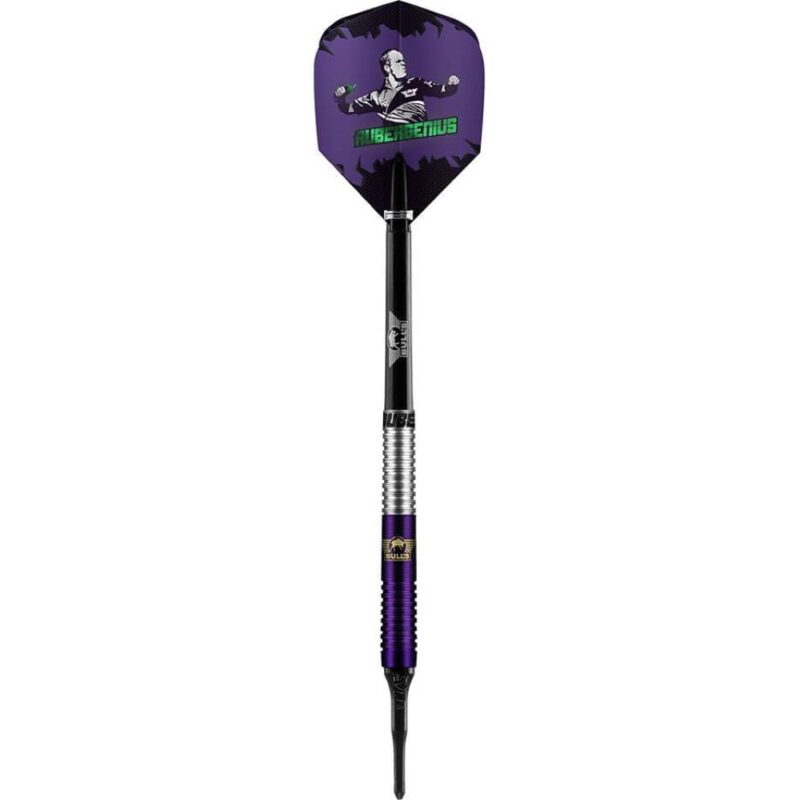 Billaresbalsalobre Dardos Bulls Darts Dirk van Duijvenbode Aubergenius 90% 20g   24220 - Imagen 2