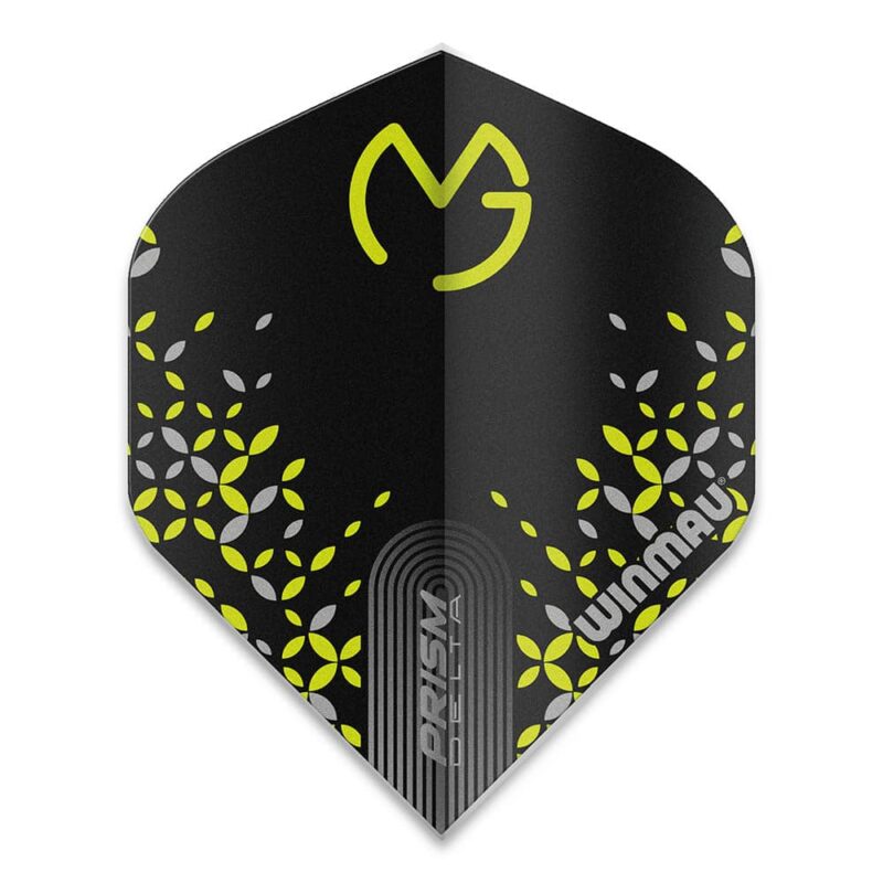 Billaresbalsalobre Plumas Winmau Darts Prism Delta Michael Van Gerwen Black Green  6915.216