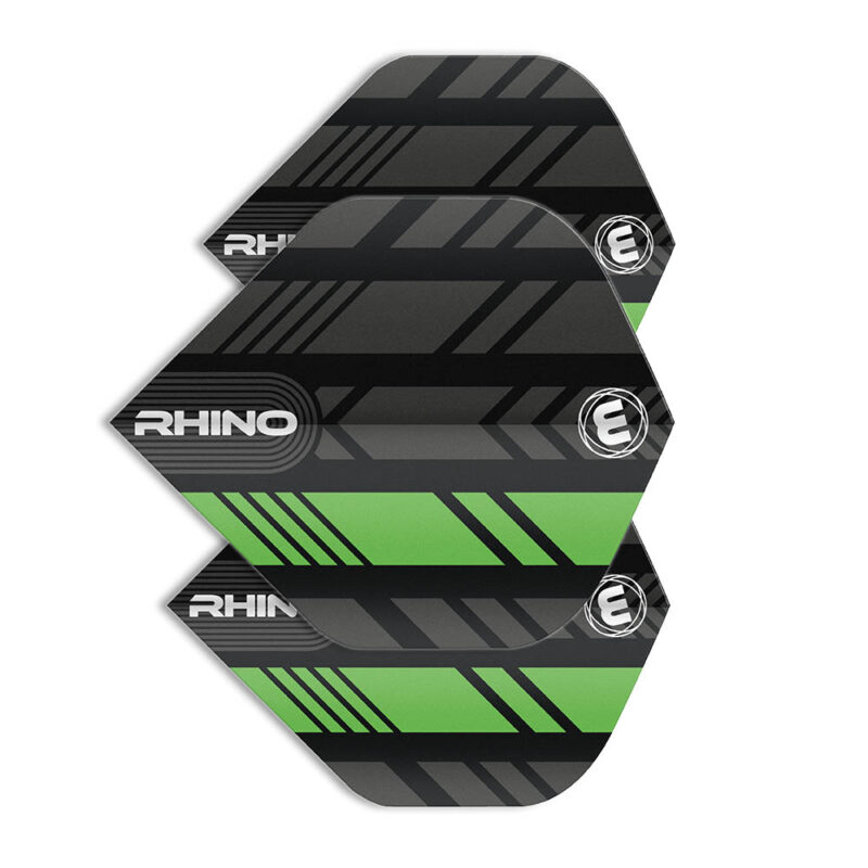 Billaresbalsalobre Plumas Winmau Darts Rhino Black Green  6905.193 - Imagen 3