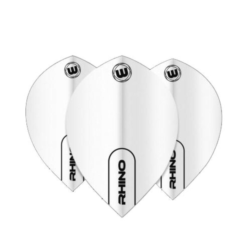Billaresbalsalobre Pluma Winmau Darts Rhino Oval Blanco 6906.101 - Imagen 2
