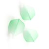 Billaresbalsalobre Plumas Flights Darts Cuesoul Tero AK4 Gradation Lime Green  AK4+3JB - Imagen 3