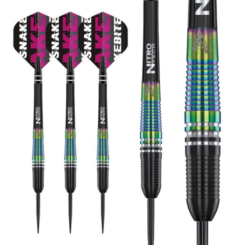 Billaresbalsalobre Dardos Red Dragon Peter Wright Snakebite World Champion Torpedo 90% 25gr RDD2245 - Imagen 3