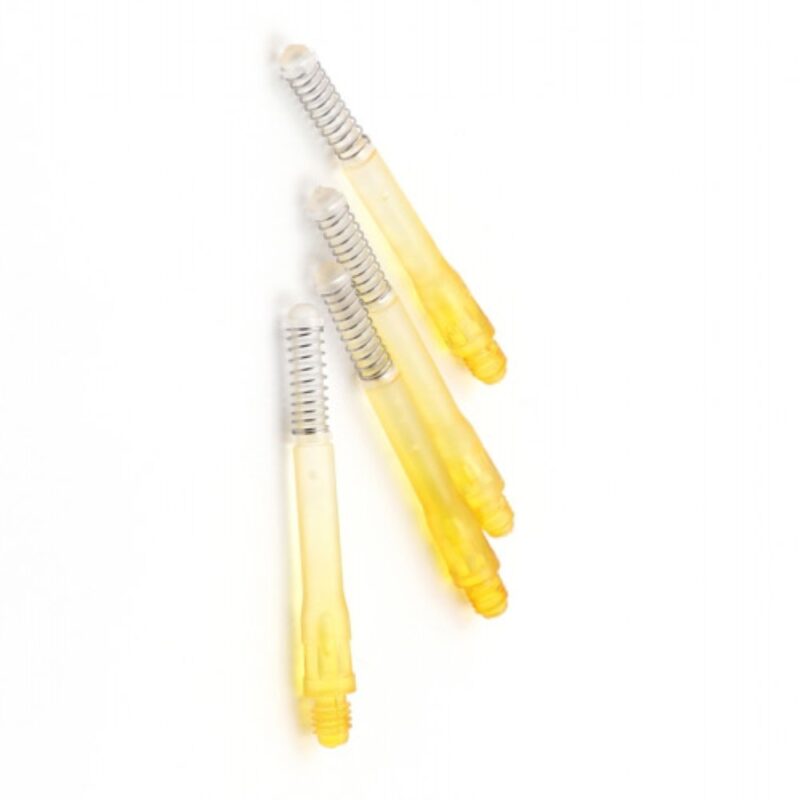 Billaresbalsalobre Cañas Shaft Cuesoul Tero Flights Gradation Yellow 35mm Size C  AK7 AK7+6C35JB - Imagen 3