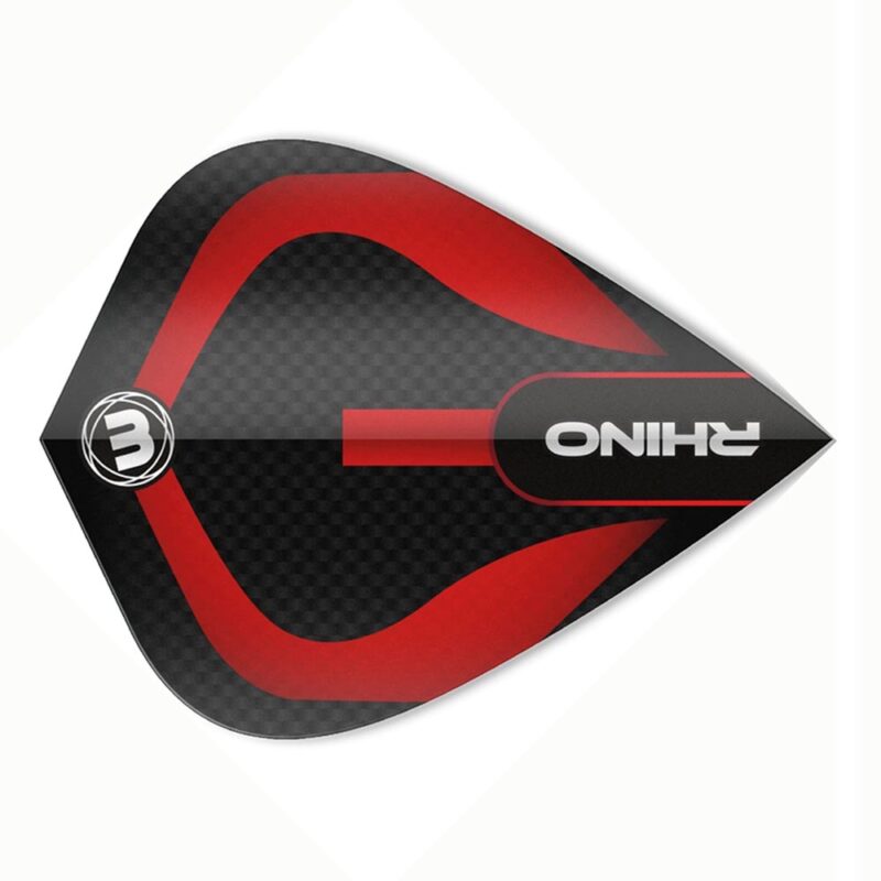 Billaresbalsalobre Pluma Winmau Rhino Kite Negro y Rojo 6907.102 - Imagen 3