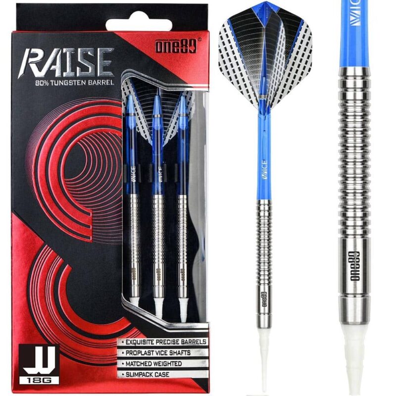 Billaresbalsalobre Dardos One80 Raise JJ 80% 18gr 7895 - Imagen 3