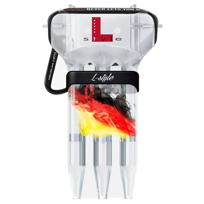 Billaresbalsalobre Funda Dardos Krystal One L-Style Signature Case Gabriel Clemens v3 Transparente
