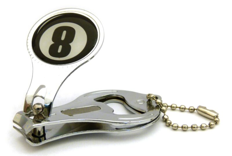 Billaresbalsalobre Corta uñas bola 8 Key Chain 40109008 - Imagen 2