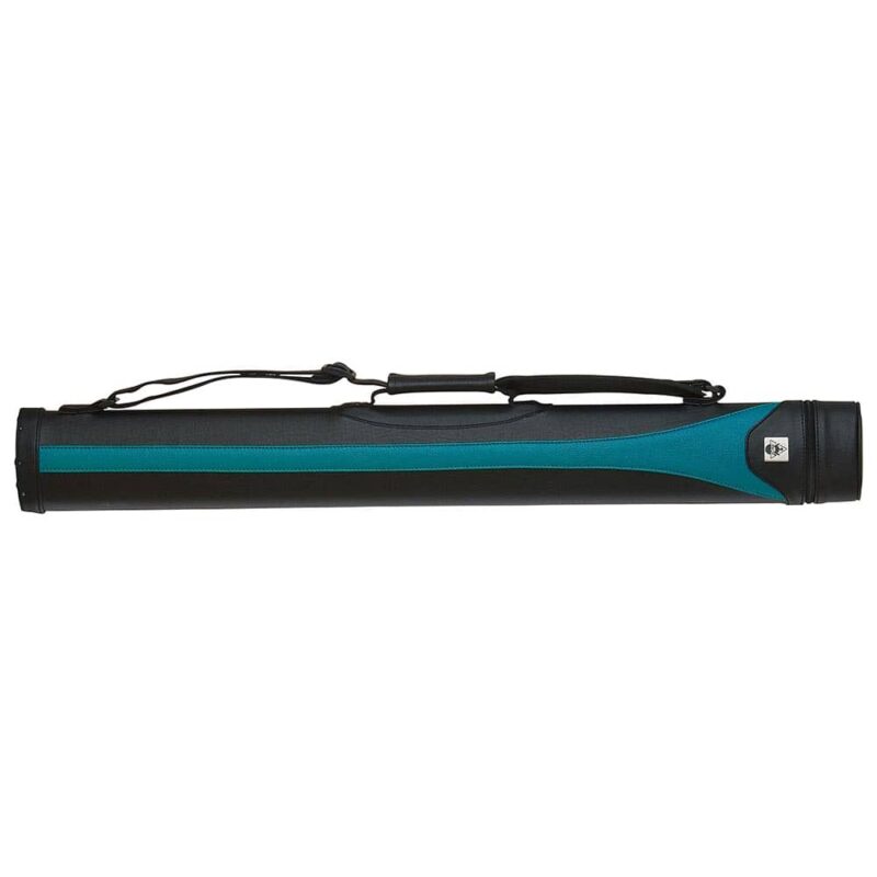 Billaresbalsalobre Funda rígida para taco de billar estilo SY-3 negro y azul 85cm 30143620