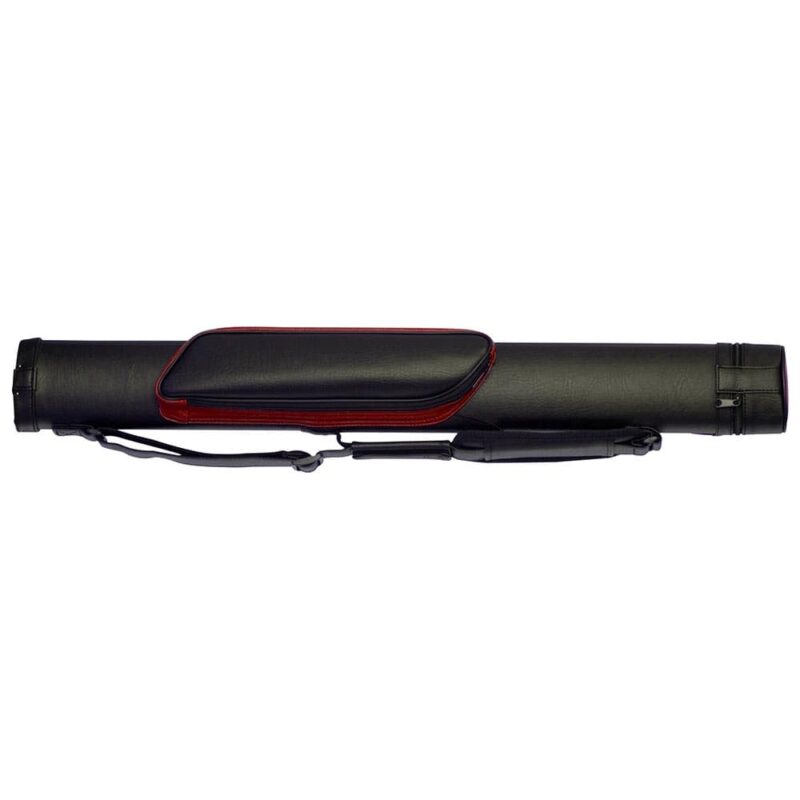 Billaresbalsalobre Funda rígida para taco de billar estilo SY-2 negro y rojo 85cm 30142620 - Imagen 2