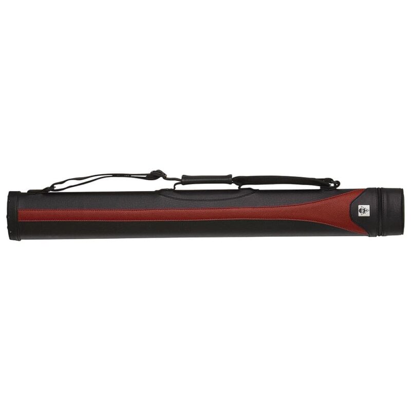 Billaresbalsalobre Funda rígida para taco de billar estilo SY-2 negro y rojo 85cm 30142620