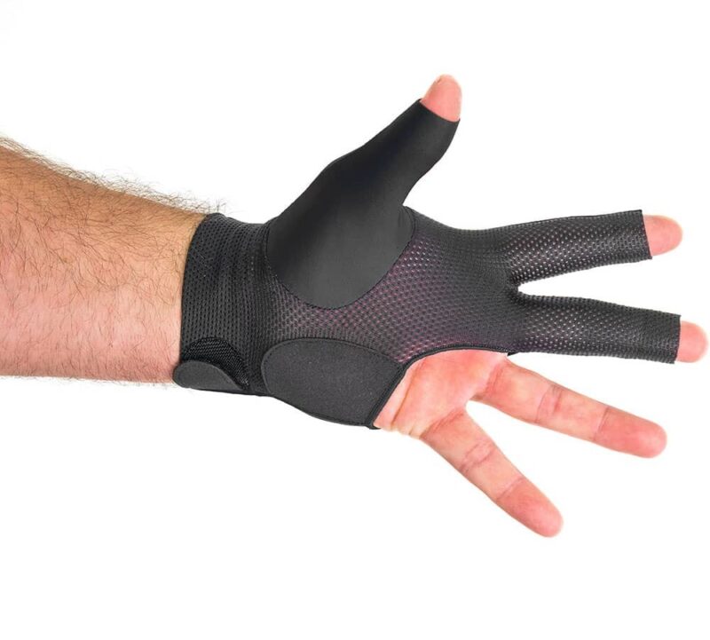 Billaresbalsalobre Guante Billar Kamui Glove Quick Dry Negro M Diestro 45199001 - Imagen 5