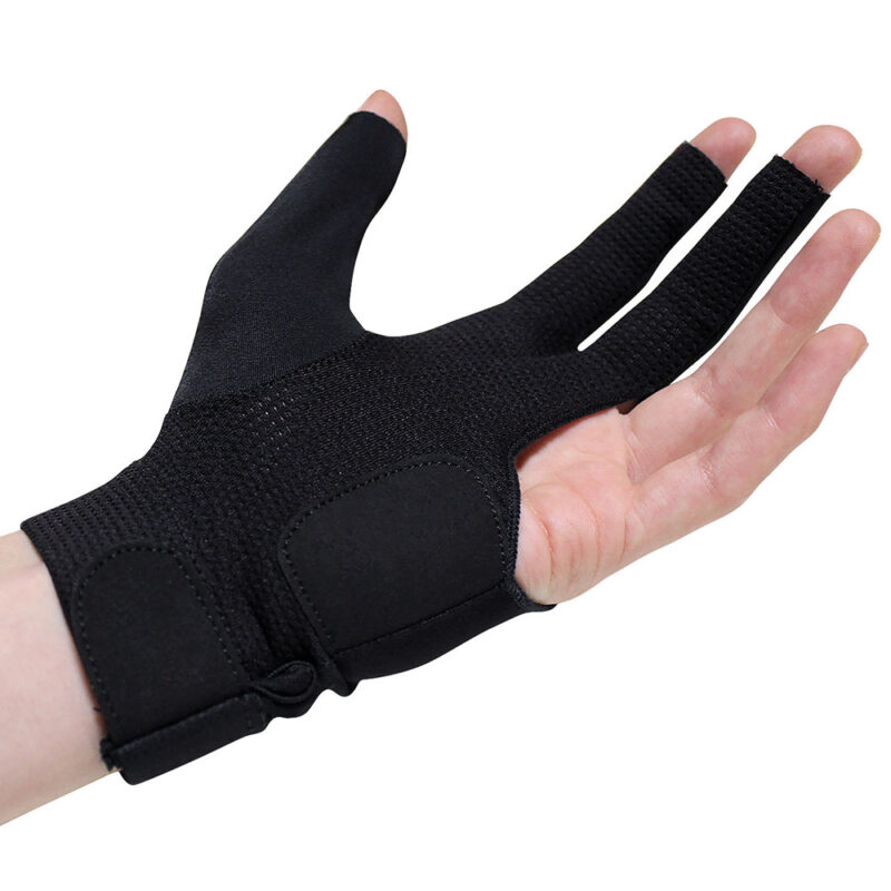 Billaresbalsalobre Guante Billar Dynamic Premium Glove Black Blue Diestro 45006056 - Imagen 2