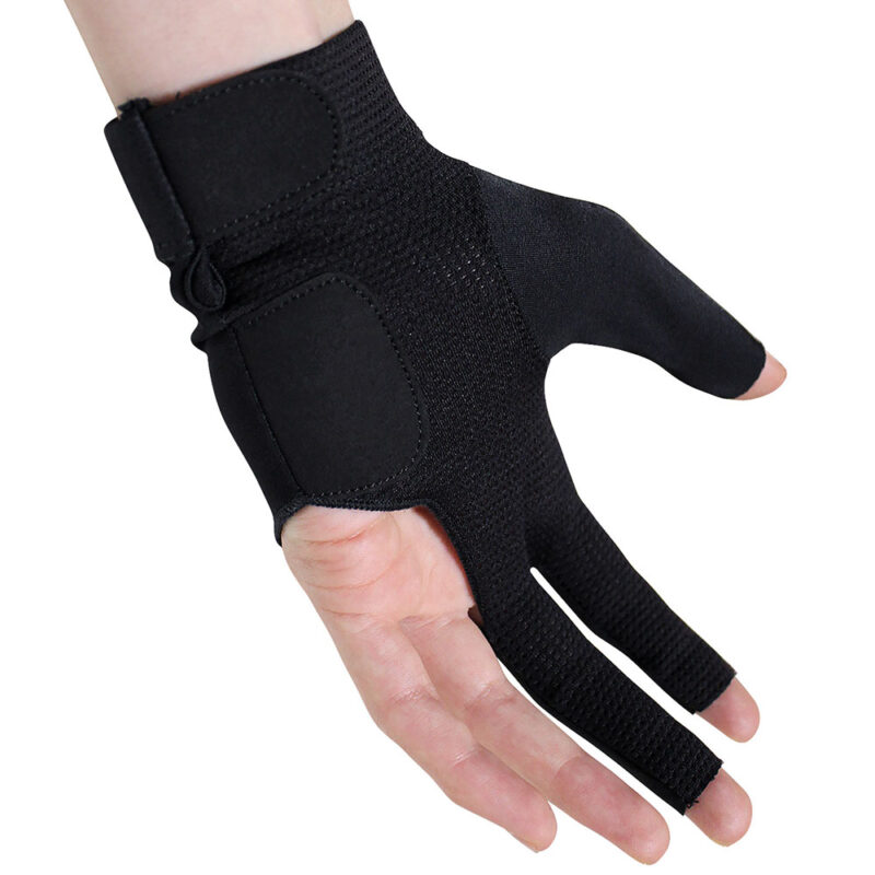Billaresbalsalobre Guante Billar Dynamic Premium Glove Black Blue Diestro 45006056 - Imagen 3