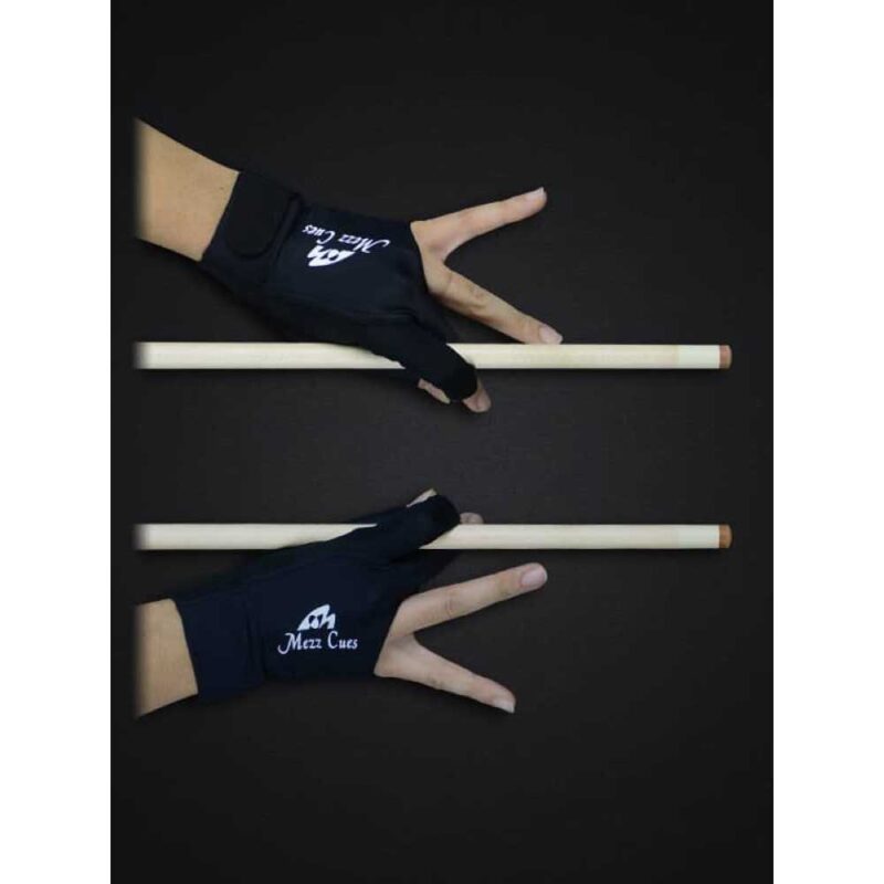 Billaresbalsalobre Guante Billar Mezz Cues MGR-K Black S M Diestro 45198010 - Imagen 3