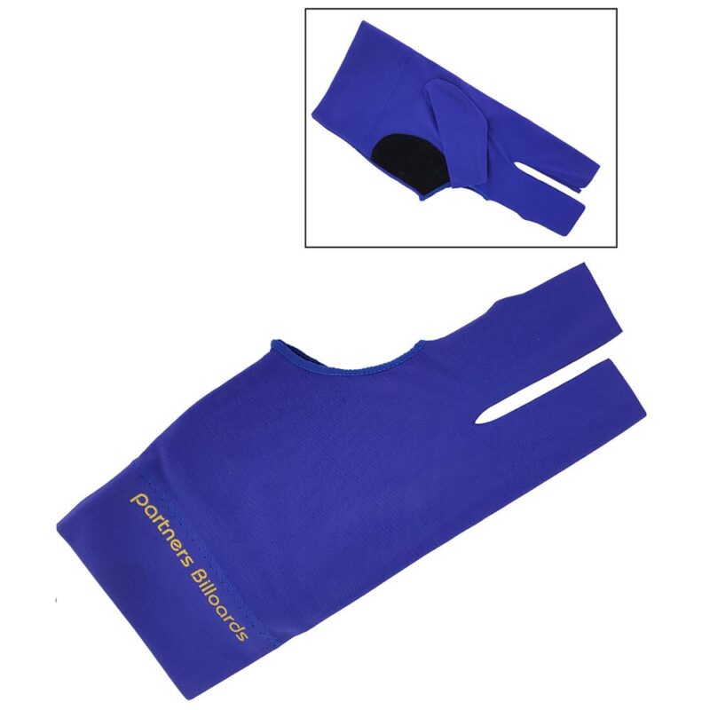 Billaresbalsalobre Guante Billar Classic Glove 3 FInger Blue Diestro 45008032 - Imagen 3
