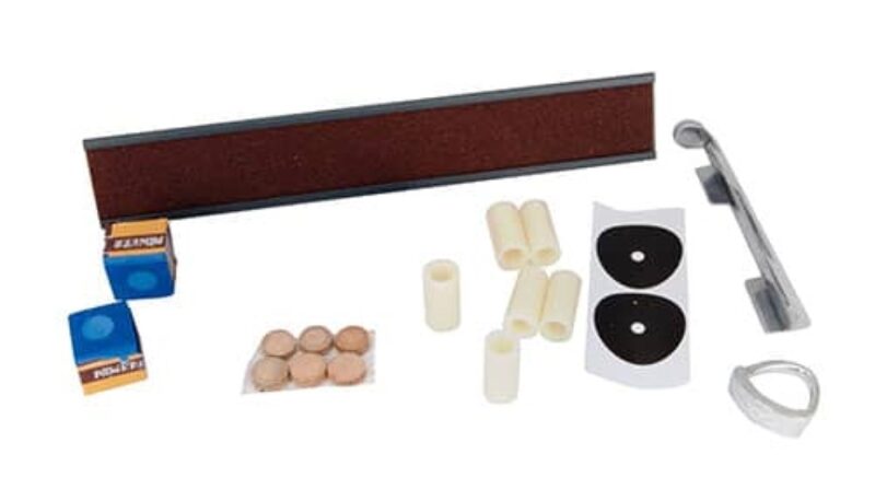 Billaresbalsalobre Kit de reparación de tacos de billar estándar 45073000 - Imagen 2