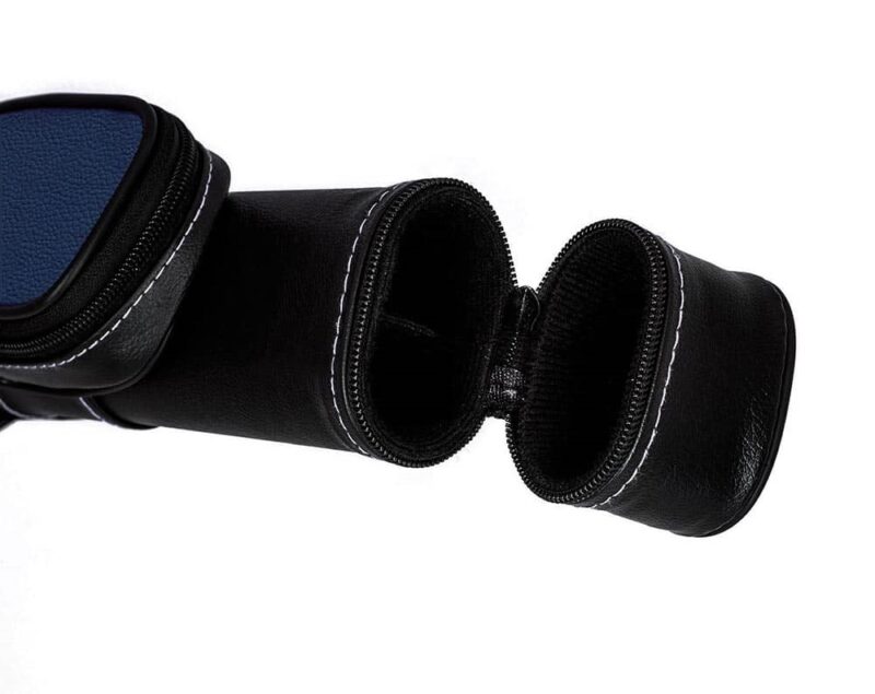 Billaresbalsalobre Funda Ovalada para taco de billar TO11-8 Azul-Negro 85cm 30201574 - Imagen 3