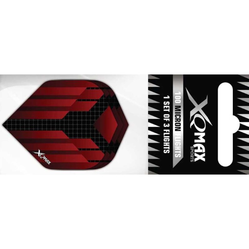 Billaresbalsalobre Plumas Flights XQMax Darts Halcyon Standard Rojo  QD7600780 - Imagen 3