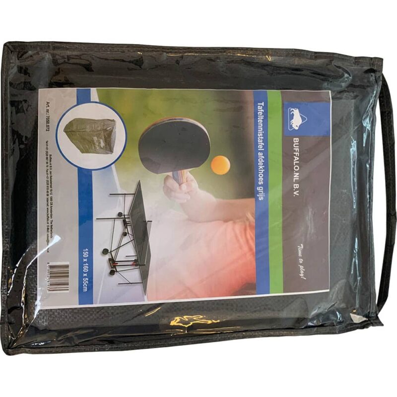 Billaresbalsalobre Funda Ping Pong BuffaloTable Cover Gris 7050.072 - Imagen 3