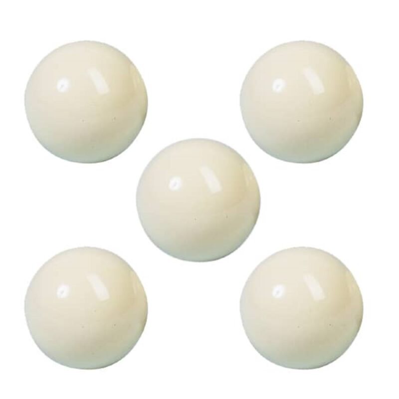 Billaresbalsalobre Bola Billar Blanca Economica 60.3 Pack 5 unidades