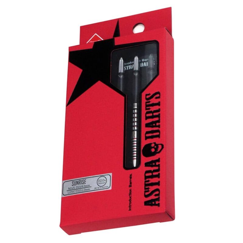 Billaresbalsalobre Dardos Dynasty Darts Astra Redstar Sunrise Steel 90% 22gr - Imagen 4