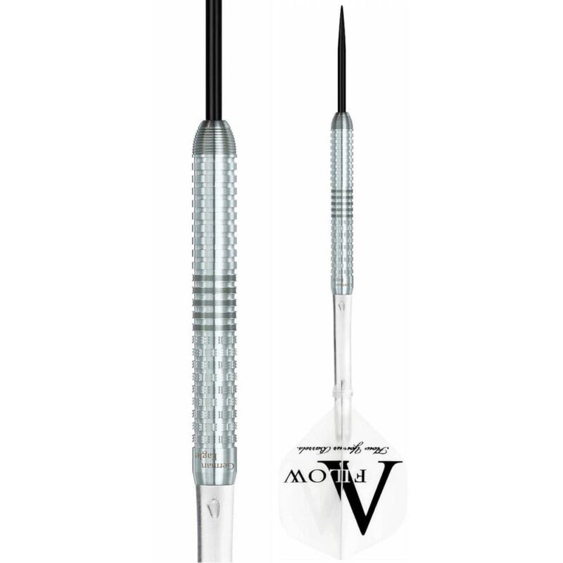 Billaresbalsalobre Dardos Dynasty Darts A-Flow Black Line David Nachreiner German Eagle Steel 90% 21gr - Imagen 3