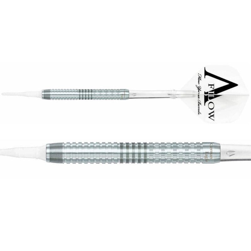 Billaresbalsalobre Dardos Dynasty Darts A-Flow Black Line David Nachreiner German Eagle 90% 18gr - Imagen 2