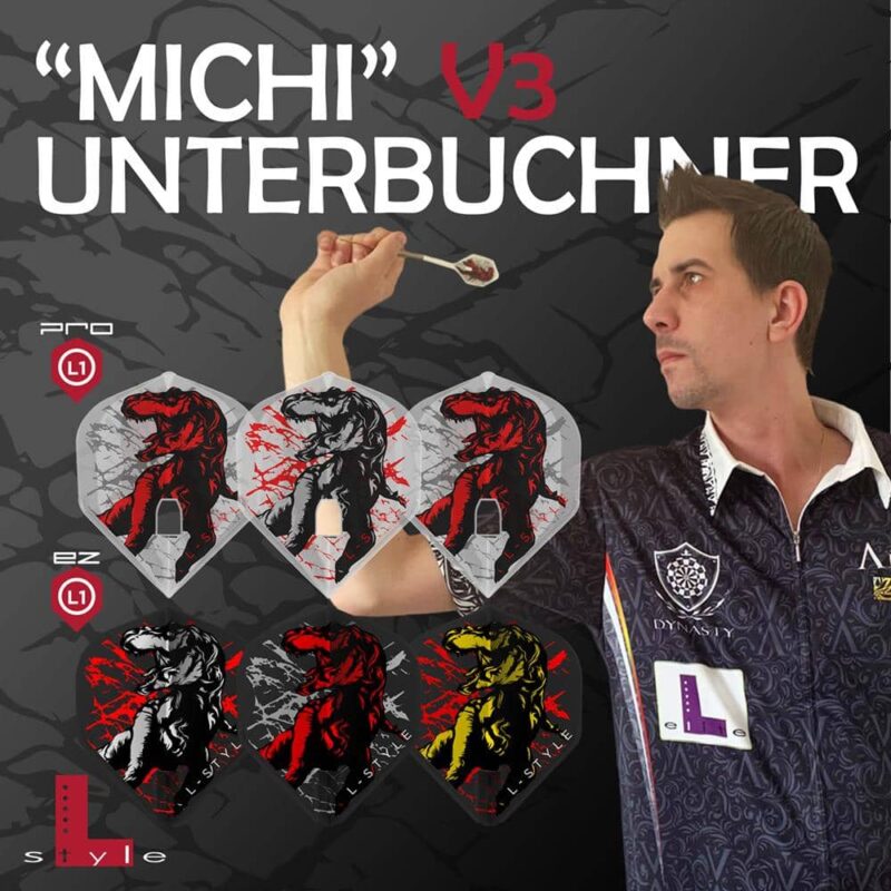 Billaresbalsalobre Plumas L-Flight Champagne Integrado L1EZ Standard Michi Unterbuchner v3 Black - Imagen 2