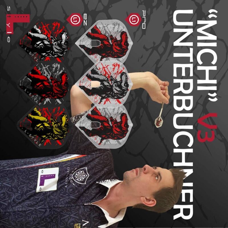 Billaresbalsalobre Plumas L-Flight Champagne Integrado L1EZ Standard Michi Unterbuchner v3 Black - Imagen 3