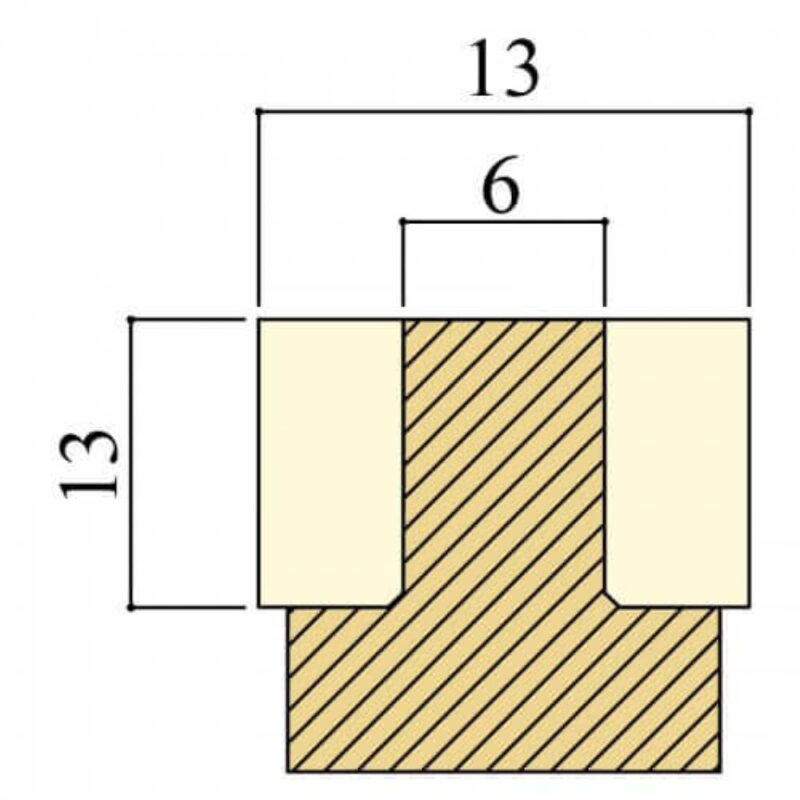 Billaresbalsalobre Virola Longoni JBR Piramide D13 D6 H13 7281 - Imagen 2